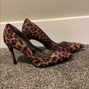 Sam & Libby Leopard Heels